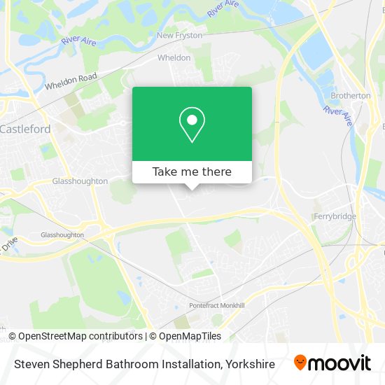 Steven Shepherd Bathroom Installation map