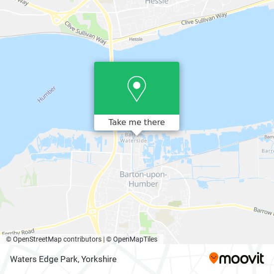 Waters Edge Park map