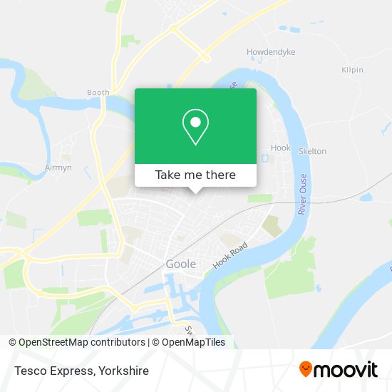 Tesco Express map