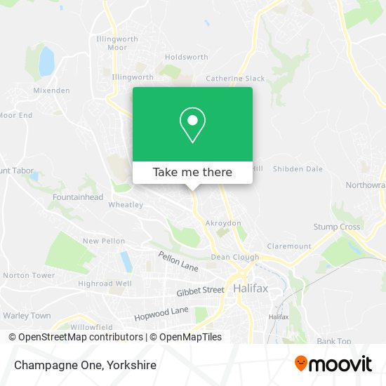 Champagne One map