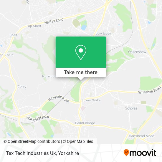 Tex Tech Industries Uk map