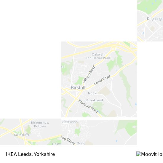 IKEA Leeds map