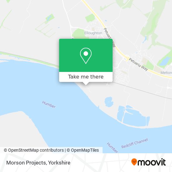 Morson Projects map