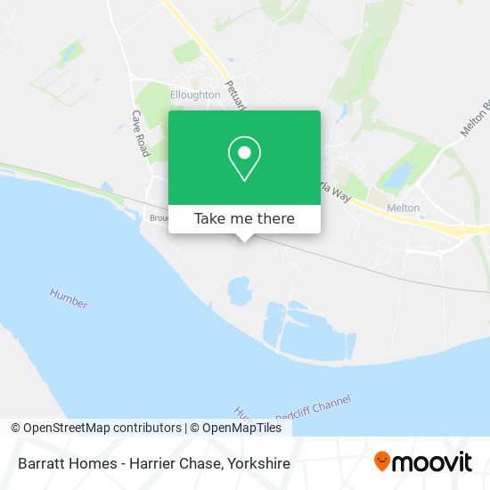 Barratt Homes - Harrier Chase map