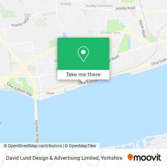 David Lund Design & Advertising Limited map