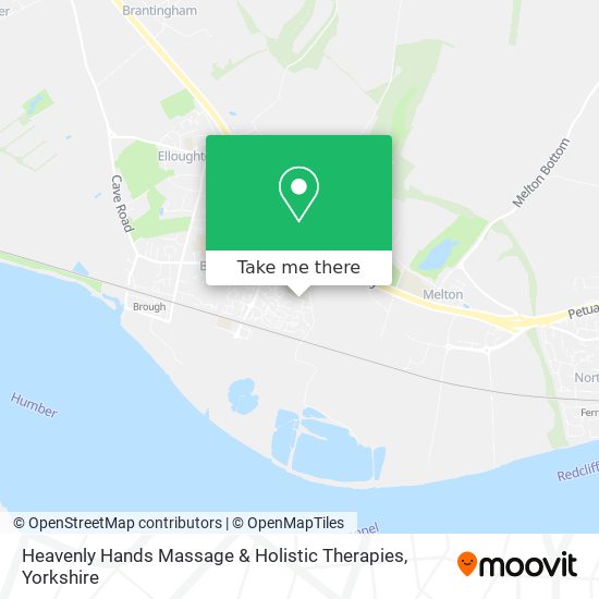 Heavenly Hands Massage & Holistic Therapies map