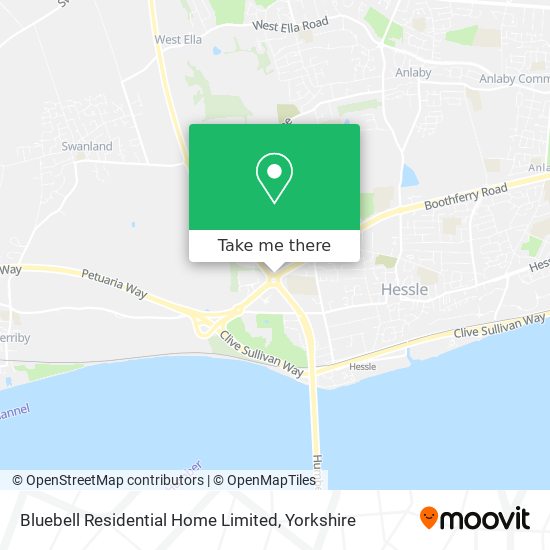 Bluebell Residential Home Limited map