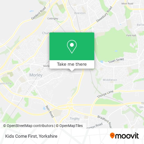 Kids Come First map