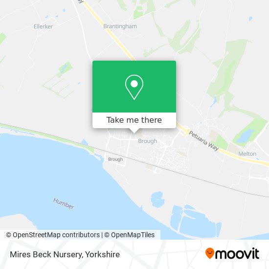 Mires Beck Nursery map