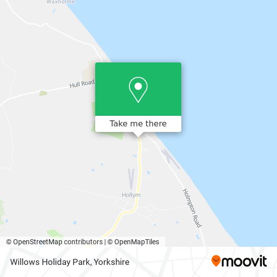 Willows Holiday Park map