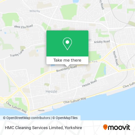 HMC Cleaning Services Limited map