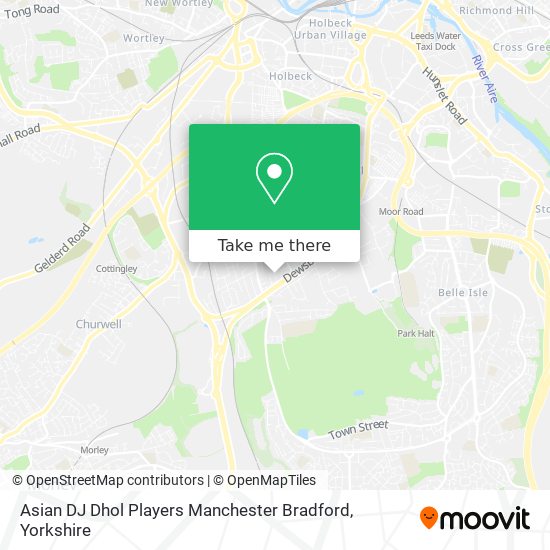 Asian DJ Dhol Players Manchester Bradford map