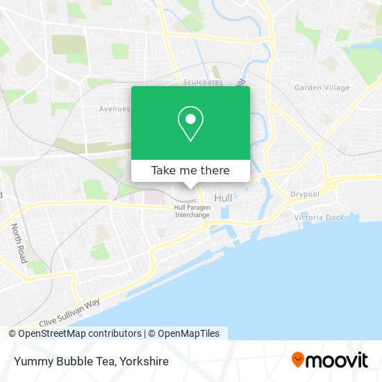 Yummy Bubble Tea map