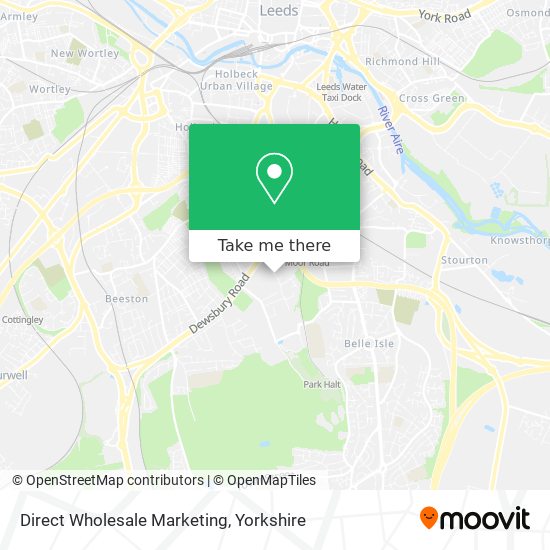 Direct Wholesale Marketing map