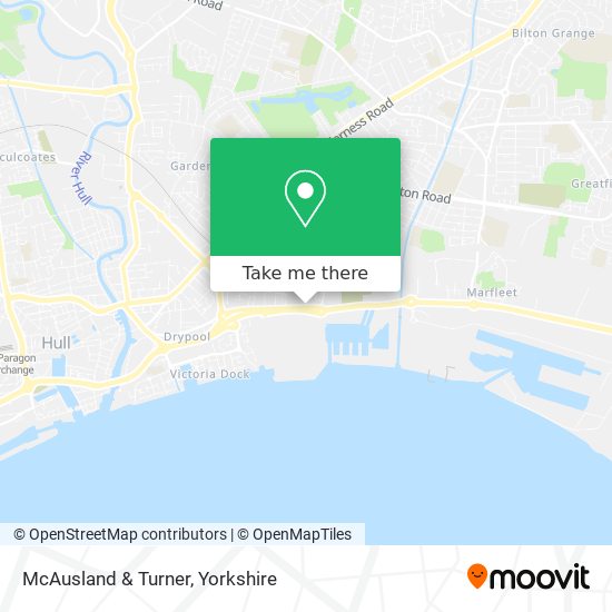 McAusland & Turner map
