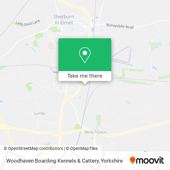 Woodhaven Boarding Kennels & Cattery map