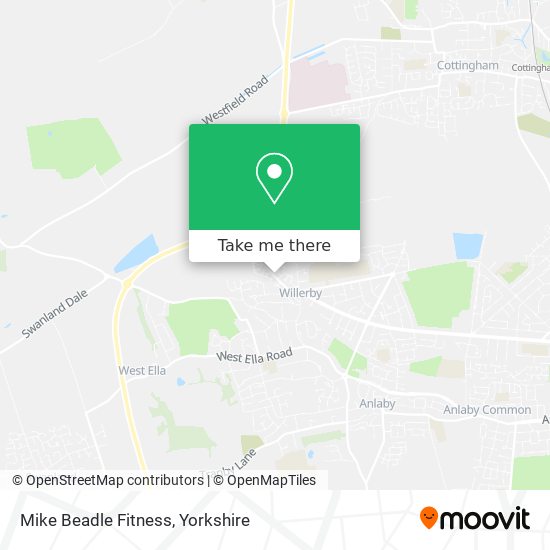 Mike Beadle Fitness map