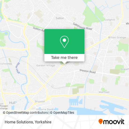 Home Solutions map