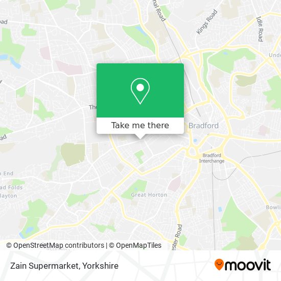 Zain Supermarket map