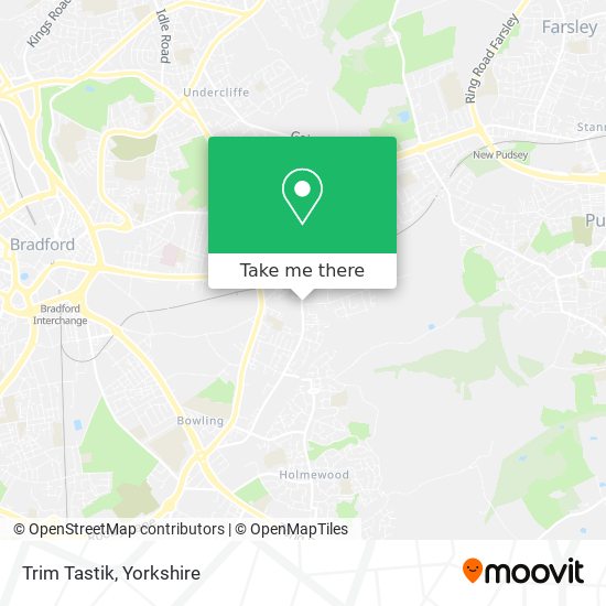 Trim Tastik map