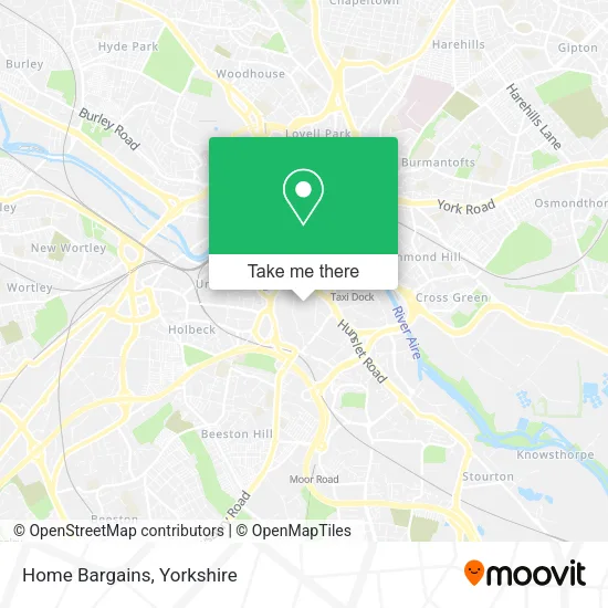 Home Bargains map