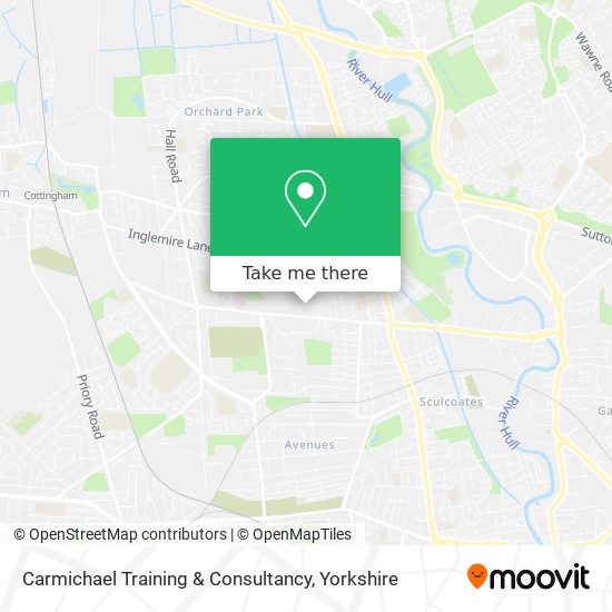 Carmichael Training & Consultancy map