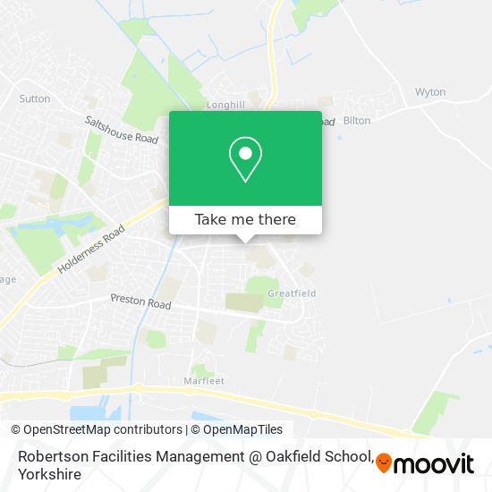 Robertson Facilities Management @ Oakfield School map