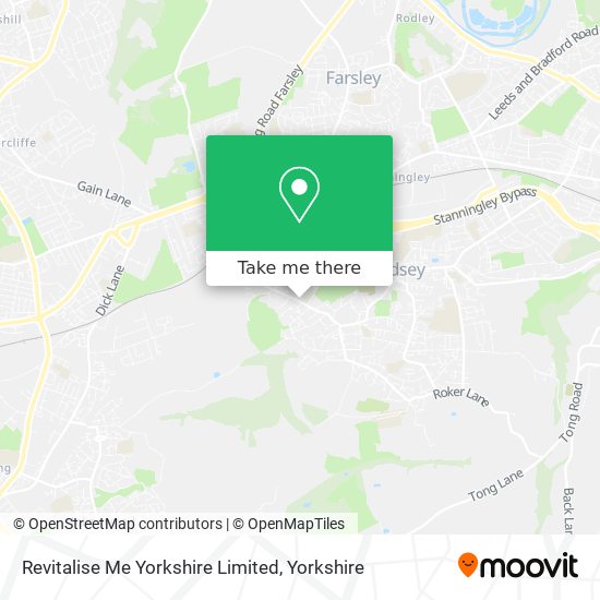 Revitalise Me Yorkshire Limited map