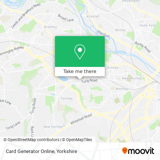 Card Generator Online map