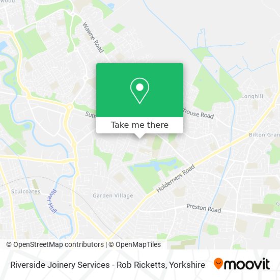 Riverside Joinery Services - Rob Ricketts map
