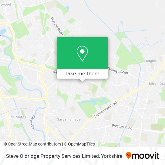 Steve Oldridge Property Services Limited map