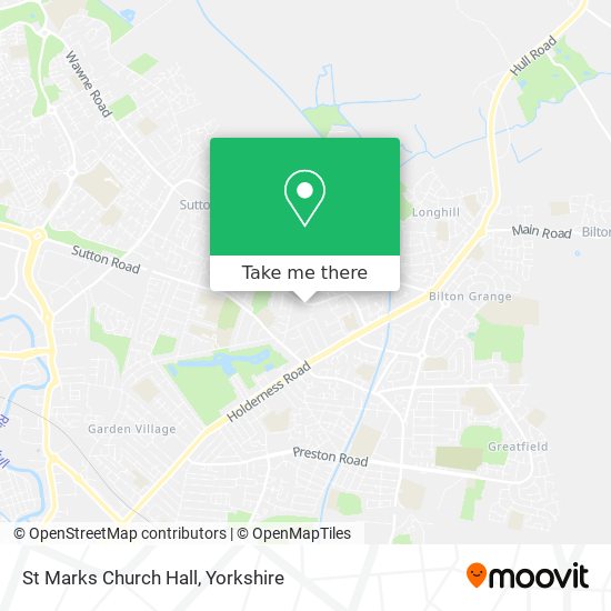 St Marks Church Hall map