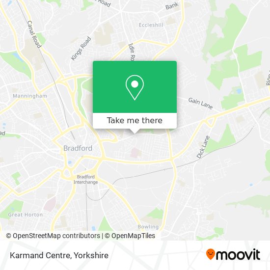 Karmand Centre map