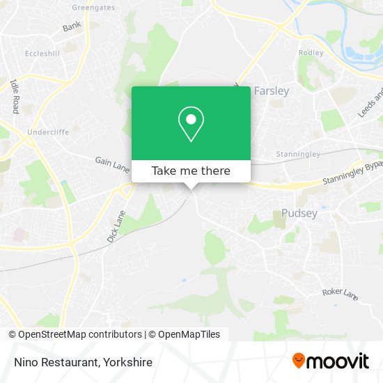 Nino Restaurant map