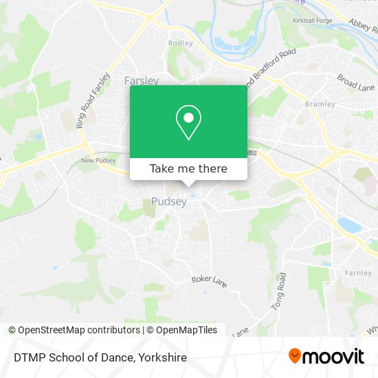 DTMP School of Dance map