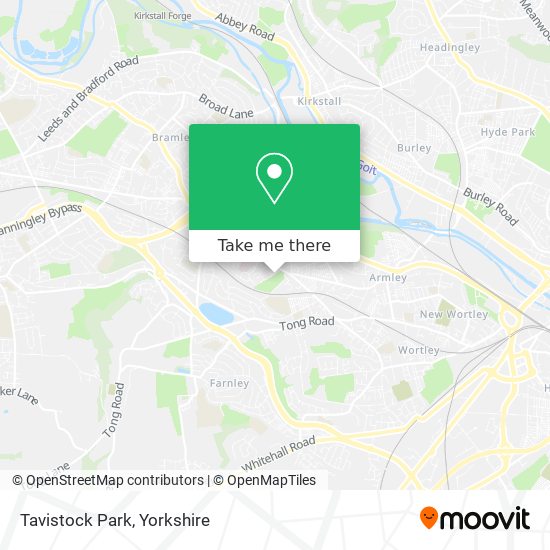 Tavistock Park map