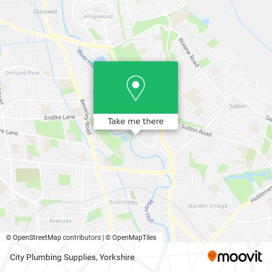 City Plumbing Supplies map