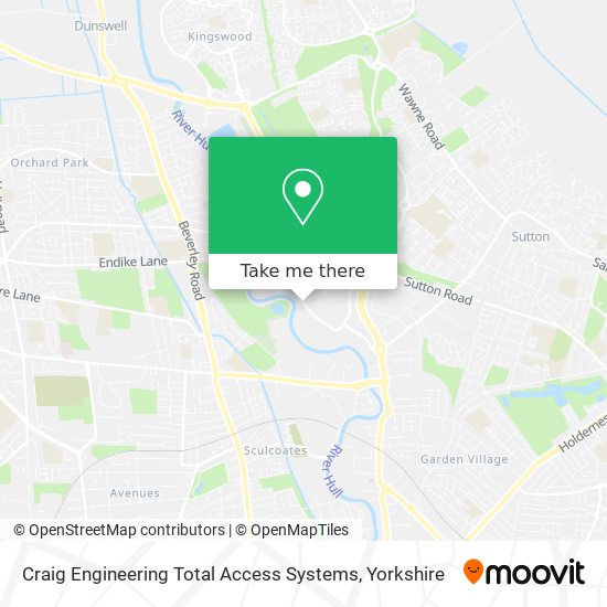 Craig Engineering Total Access Systems map