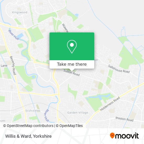 Willis & Ward map