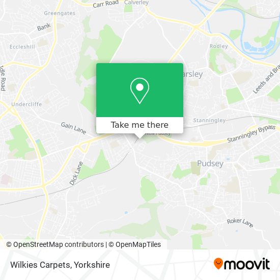Wilkies Carpets map