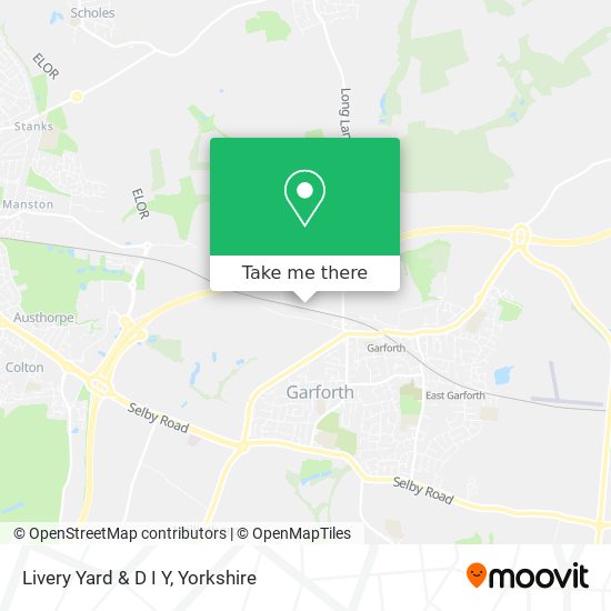 Livery Yard & D I Y map