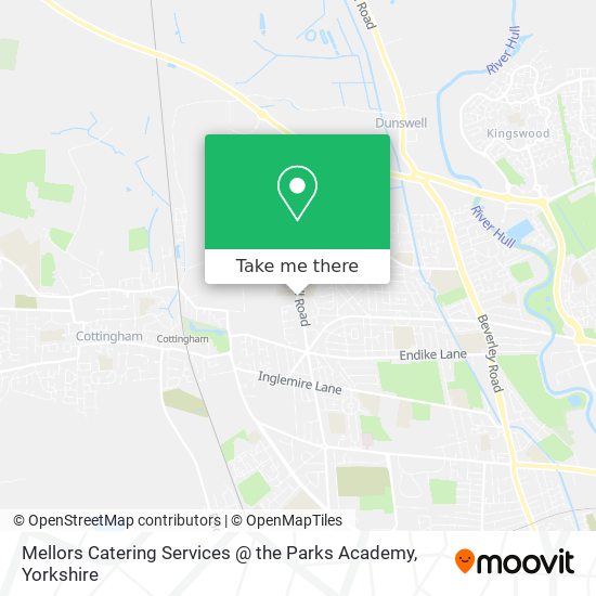 Mellors Catering Services @ the Parks Academy map