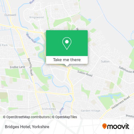 Bridges Hotel map