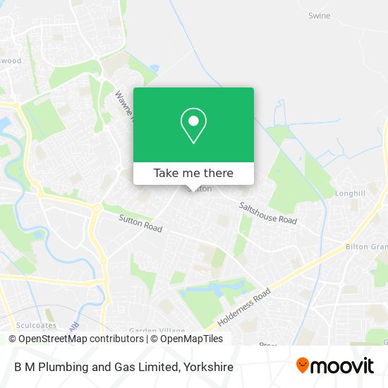 B M Plumbing and Gas Limited map