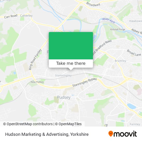 Hudson Marketing & Advertising map