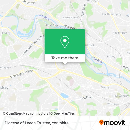 Diocese of Leeds Trustee map
