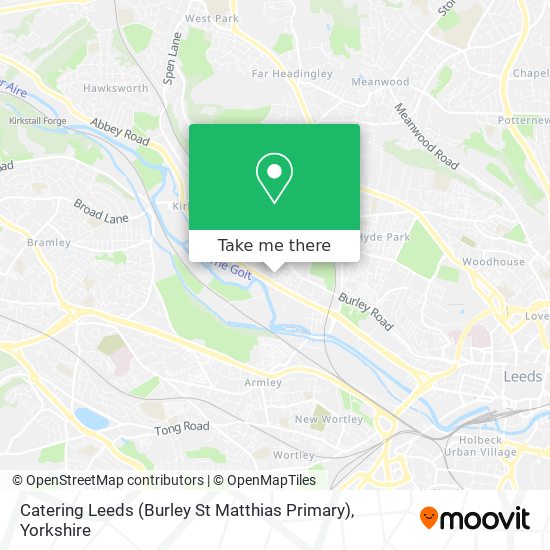 Catering Leeds (Burley St Matthias Primary) map