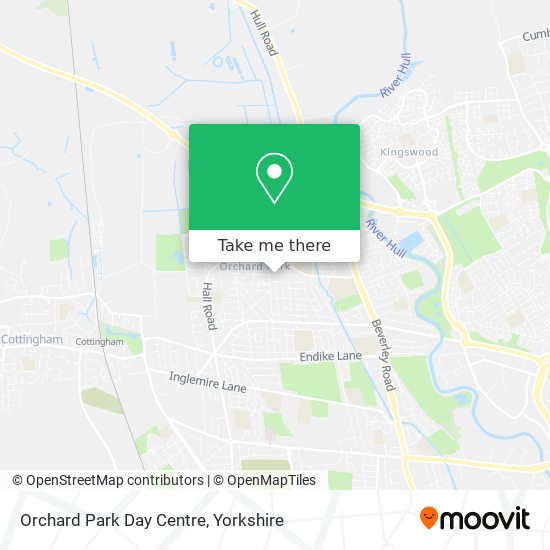 Orchard Park Day Centre map