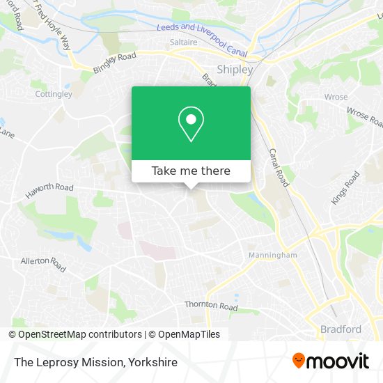 The Leprosy Mission map