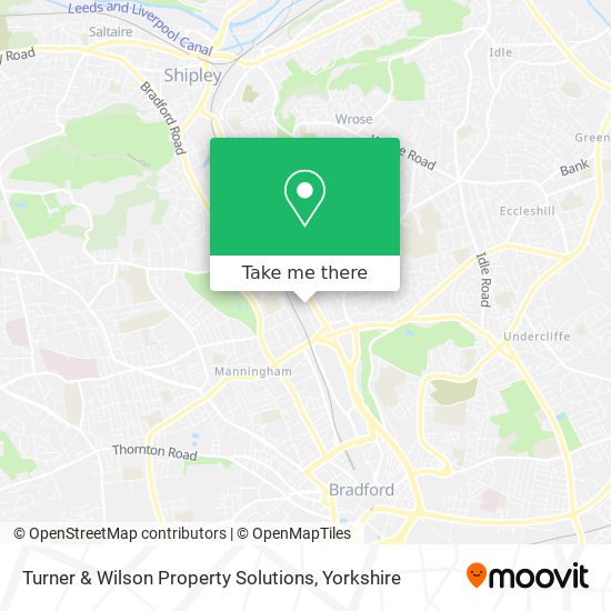 Turner & Wilson Property Solutions map